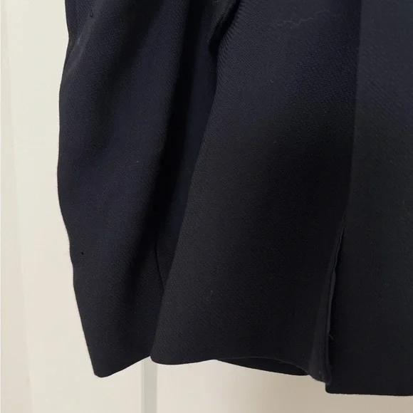 J.Crew Navy Wool Blazer size 2 - Picture 4 of 7